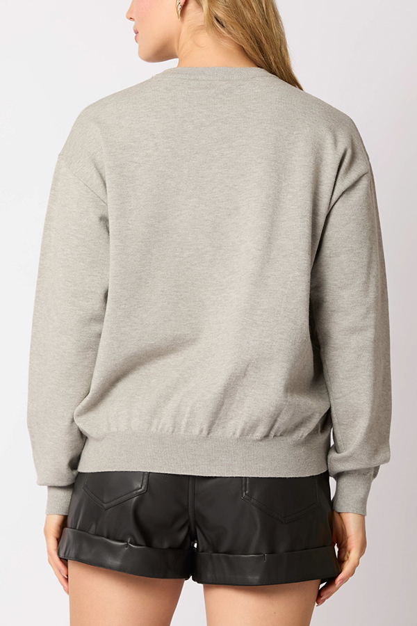 Christmas Soldier Sequined Fashion Casual Sweatshirt-consonak