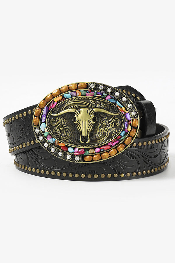 Bohemian Ethnic Style Retro Pattern Belt-consonak