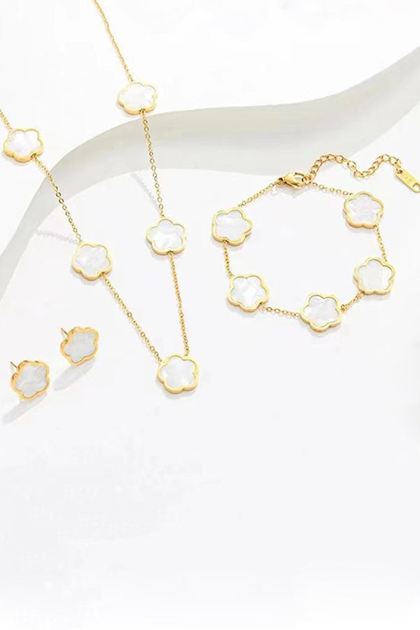 Exquisite Flower-shaped Versatile Metal Chain Jewelry | Consonak