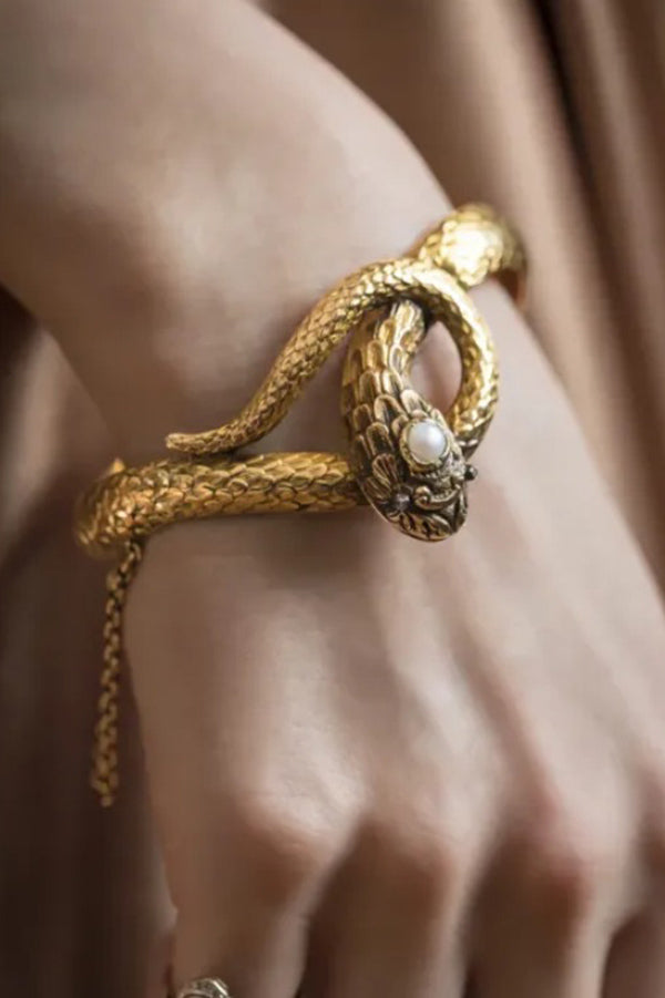 Medieval Vintage Snake Bracelet-consonak