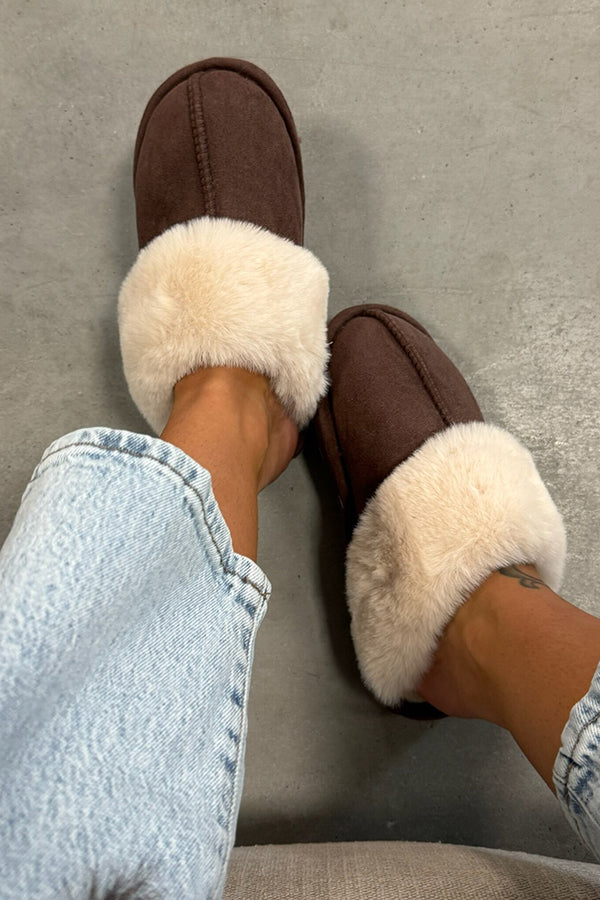 Warm Home Plush Cotton Slippers-consonak