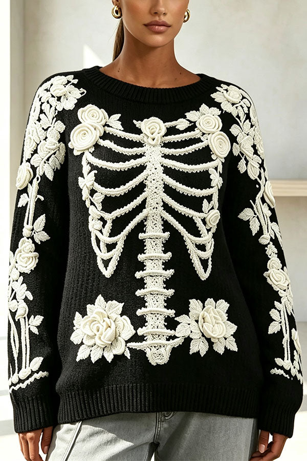 Halloween & Goth Fashion Sweater-Consonak
