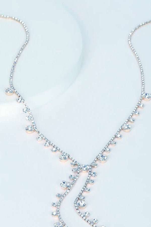 Sexy Irregular Full Diamond Necklace-consonak