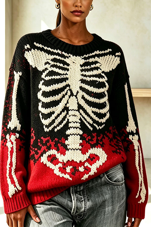 Halloween & Goth Fashion Sweater-Consonak