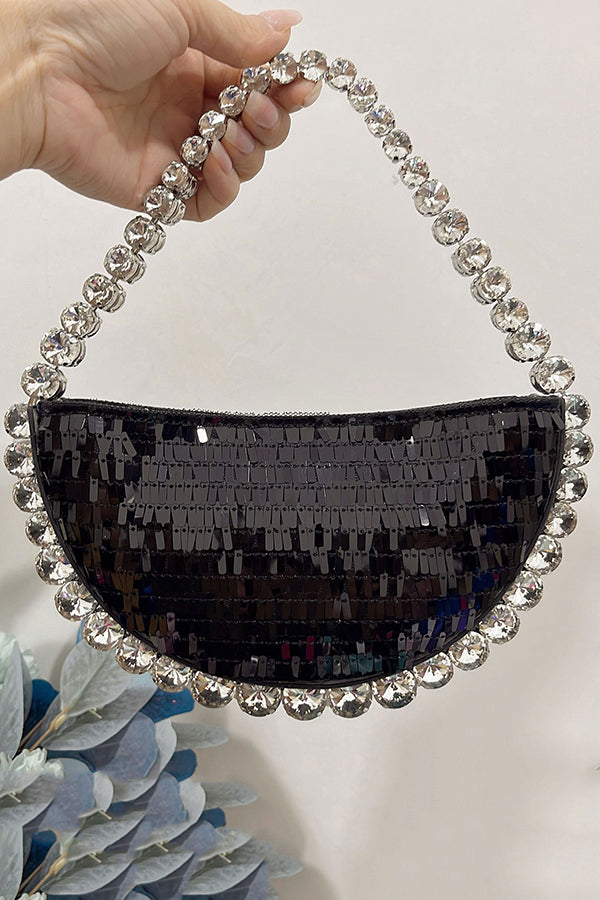 Fashionable Ultra-glittery Diamond Handbag-consonak