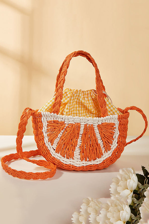Cute Holiday Fruit Shaped Braided Bag-consonak