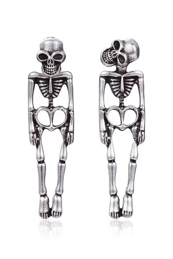 Halloween Skeleton Vintage Earrings-consonak
