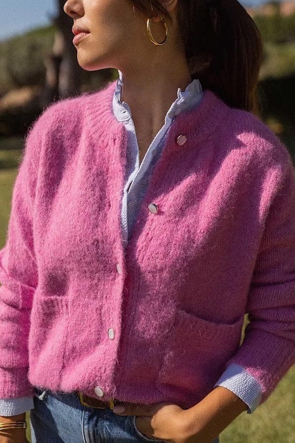 Falling for You Knit Long Sleeve Pocket Relaxed Cardigan-consonak