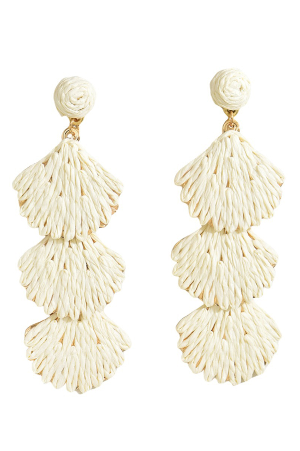 Bohemian Style Woven Seashell Vacation Earrings | Consonak