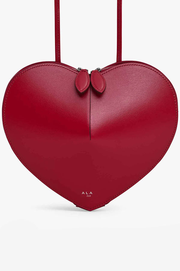 Fashionable Heart Genuine Leather Shoulder Crossbody Bag-consonak