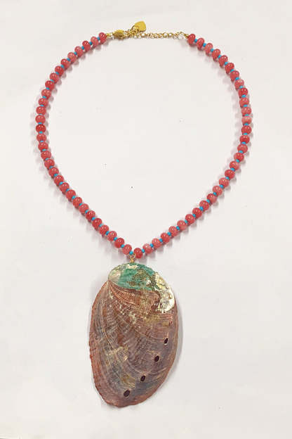 Ocean Style Natural Shell Necklace-consonak