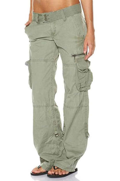 Women's Tactical Active Loose Multi-Pockets Cargo Pants-consonak