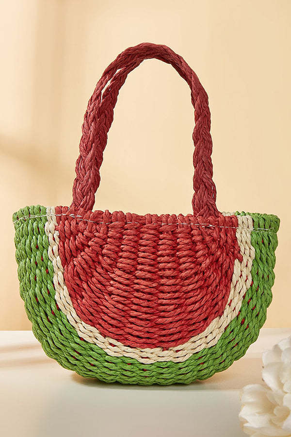 Cute Holiday Fruit Shaped Braided Bag-consonak