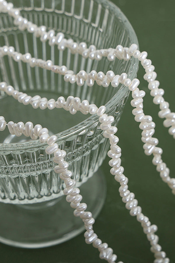Gentle and Elegant Imitation Pearl Versatile Necklace-consonak
