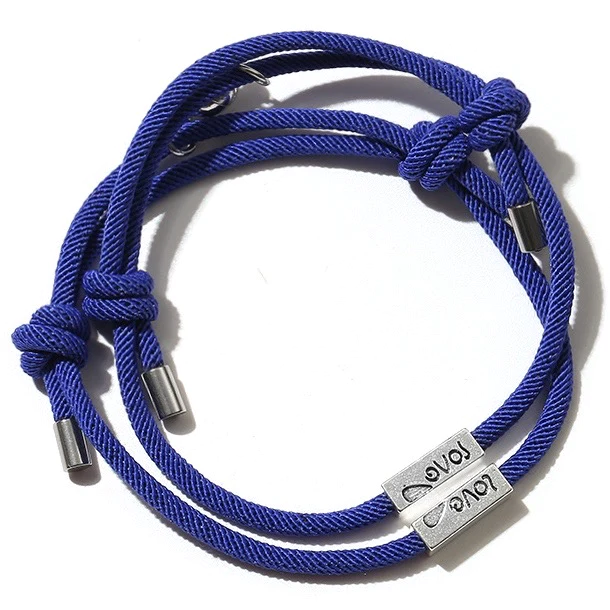 Alloy Love Eachother Couple Bracelet-consonak