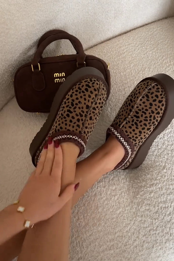 Ethnic Style Thin-soled Cotton Snow Boots-consonak