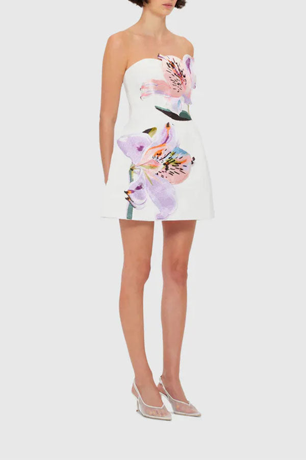 Seraphina  Lily Strapless Mini Dress-Consonak