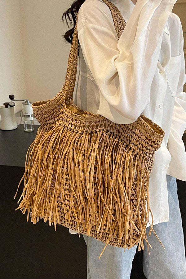 Tassel Handwoven Bag-consonak