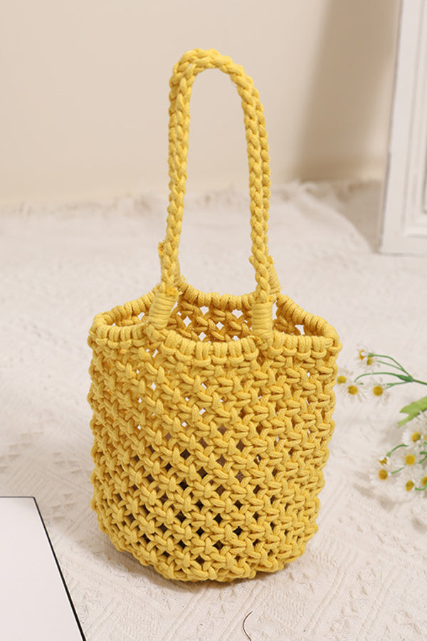 Fashion Hollow Straw Bag-consonak