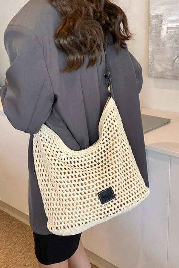 Ins Style Retro Hollow Straw Bag-consonak