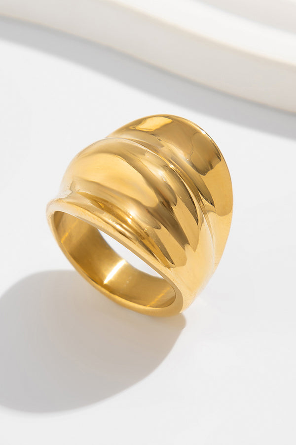 Geometric Cross Open Ring | Consonak