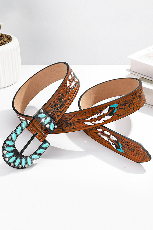 Bohemian Fashion Turquoise Vintage Belt-consonak