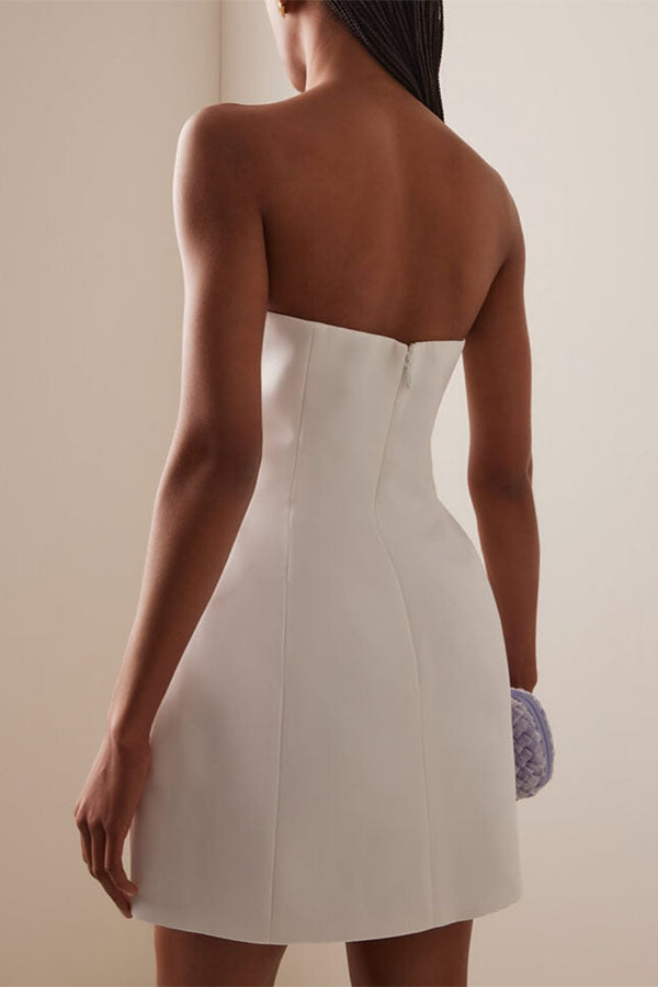 Seraphina  Lily Strapless Mini Dress-Consonak