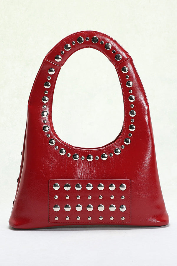 Punk Rivet Fashion Shoulder Bag-consonak