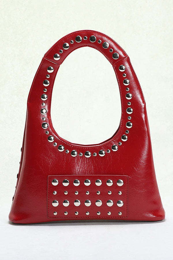 Punk Rivet Fashion Shoulder Bag-consonak