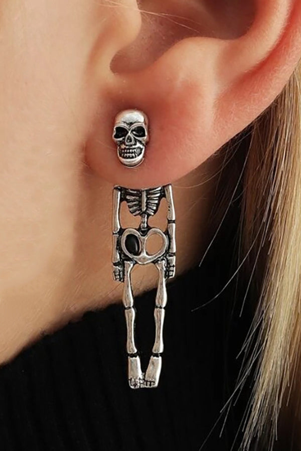 Halloween Skeleton Vintage Earrings-consonak