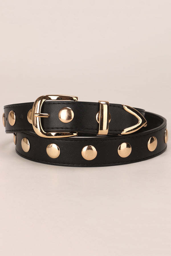 Fashion Punk Style Rivet Belt-consonak