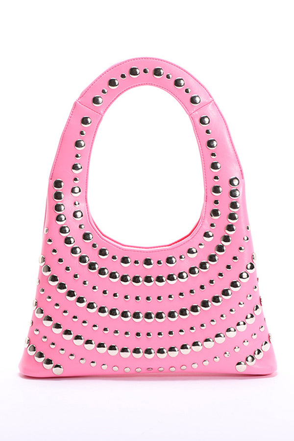 Punk Rivet Fashion Shoulder Bag-consonak