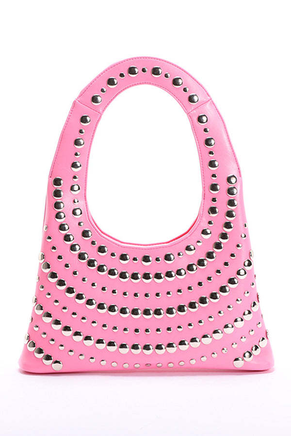 Punk Rivet Fashion Shoulder Bag-consonak