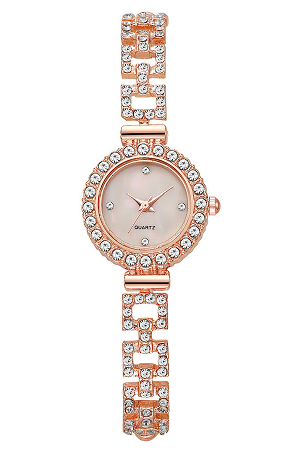 Fashionable Diamond Elegant Pointer Pull-Out Bracelet Watch | Consonak