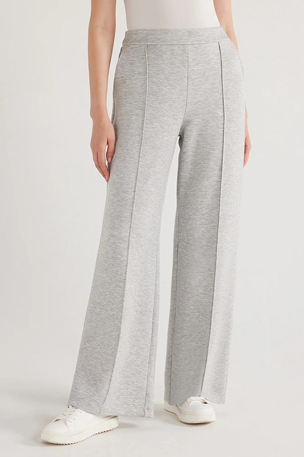 Weather Gets Cold Solid Color V-neck Top and Elastic Waist Pocketed Lounge Pants Set-consonak