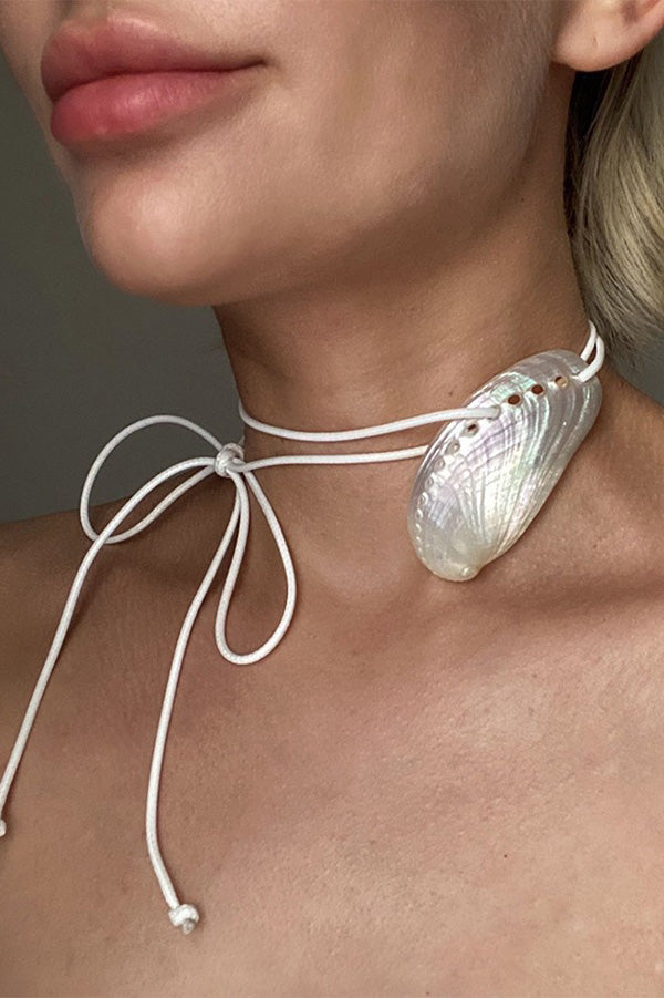 Ocean Style Natural Shell Necklace-consonak