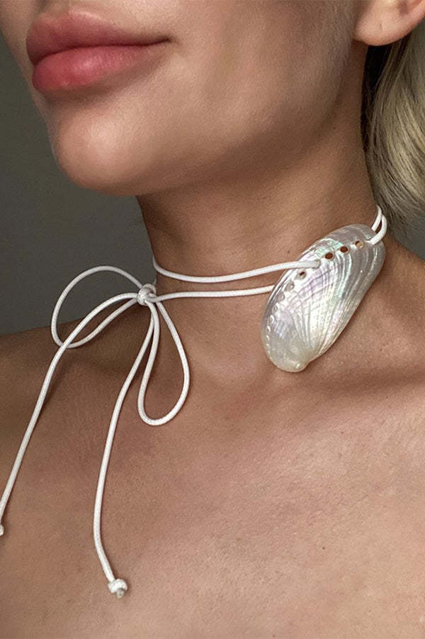 Ocean Style Natural Shell Necklace-consonak