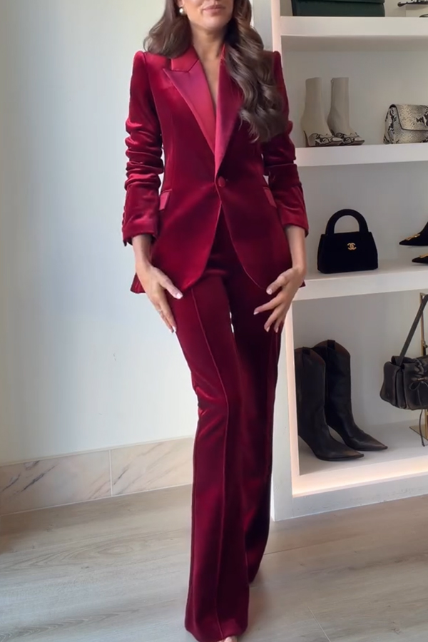 Delicate Daze Velvet High Rise Elastic Waist Flare Pants | Consonak