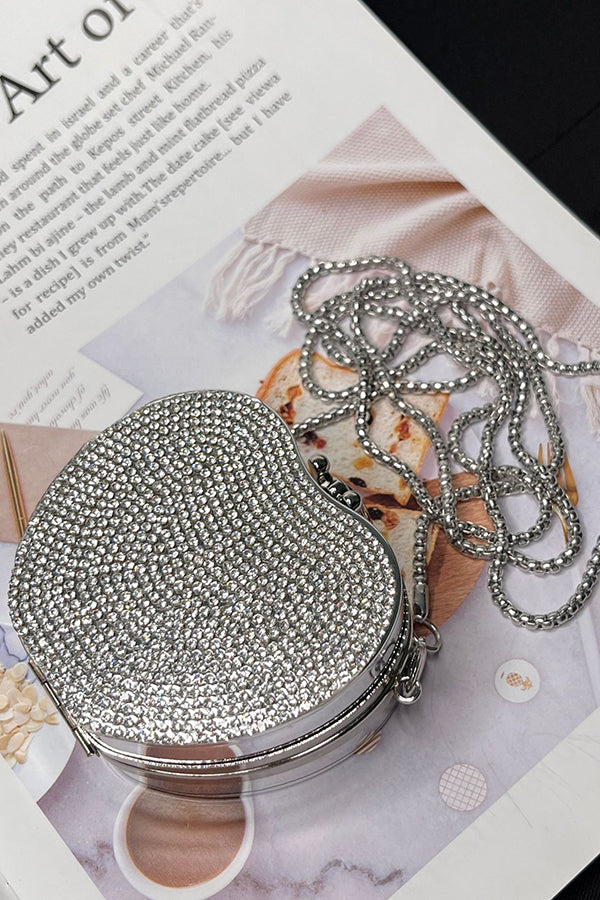 Fashionable and Personalized Diamond Mini Crossbody Bag-consonak