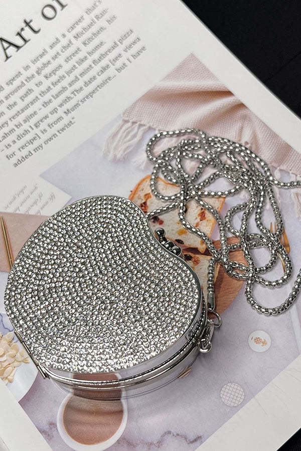 Fashionable and Personalized Diamond Mini Crossbody Bag-consonak