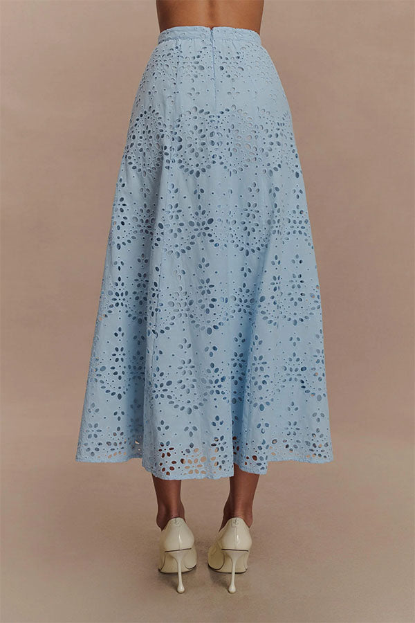 Marina Elegant Broderie Anglaise Set-Consonak