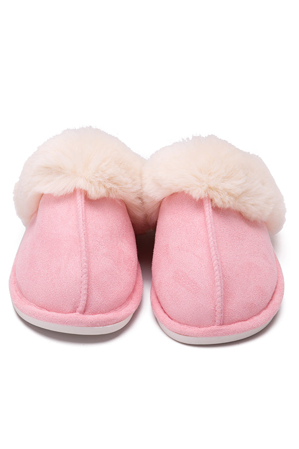 Warm Home Plush Cotton Slippers-consonak