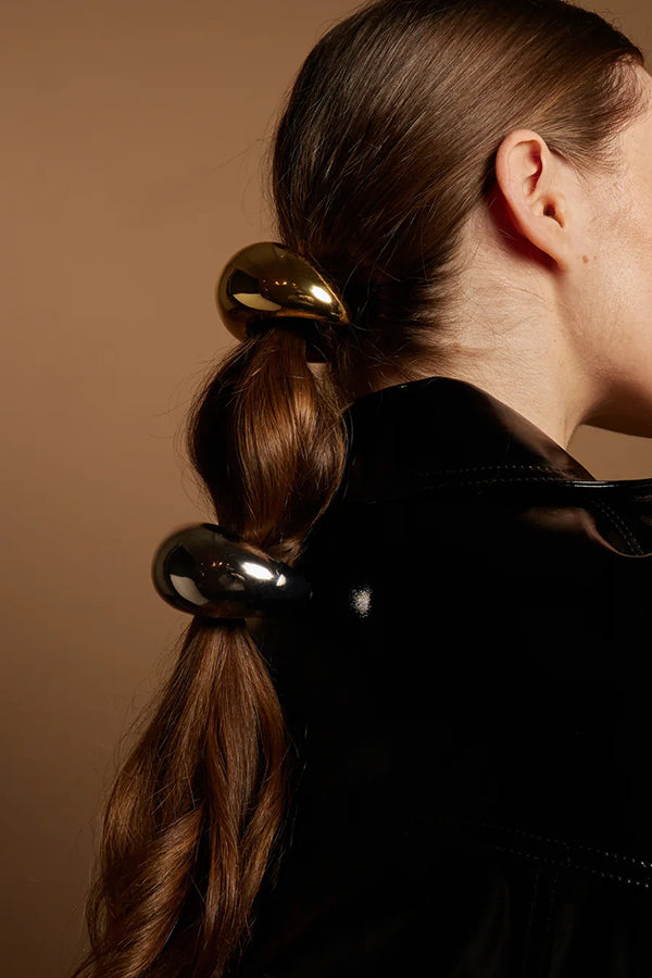 Simple U-shaped Alloy Elegant Hair Rope-consonak