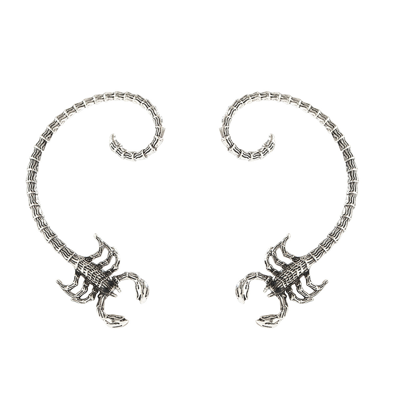 Punk Dark Scorpion Ear Bone Clip Ear Hook-consonak