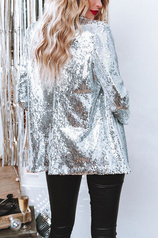 Sights Set on You Sequin Blazer-consonak