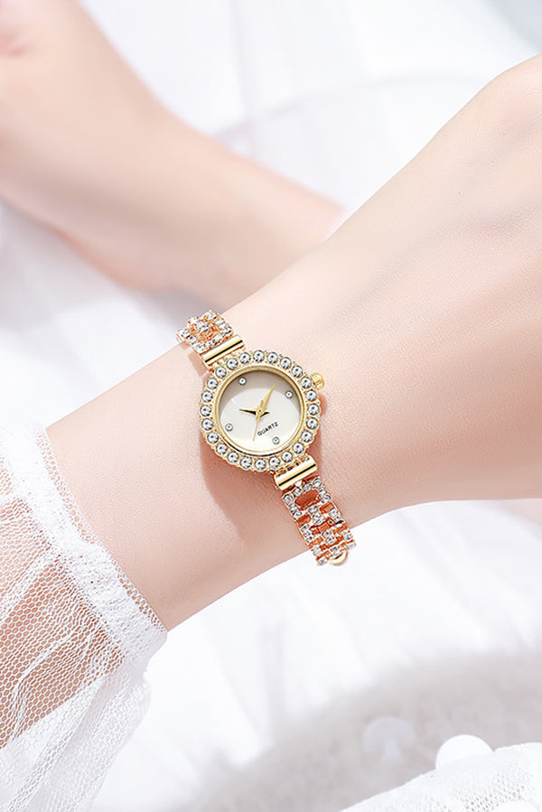 Fashionable Diamond Elegant Pointer Pull-Out Bracelet Watch | Consonak