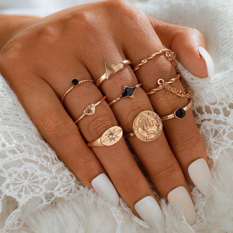 Adjustable Personality Ring with Irregular Geometric Opening | Consonak