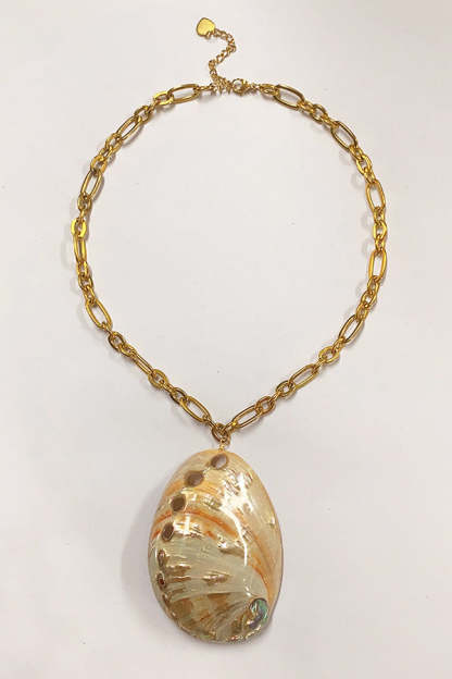 Ocean Style Natural Shell Necklace-consonak