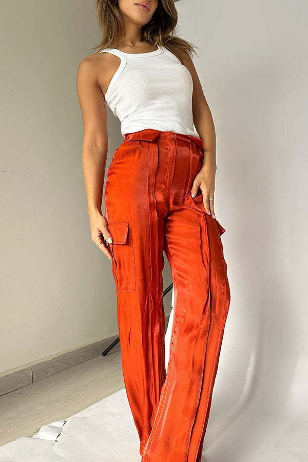 Essential Item Ribbed Crew Neck Stretch Tank-consonak