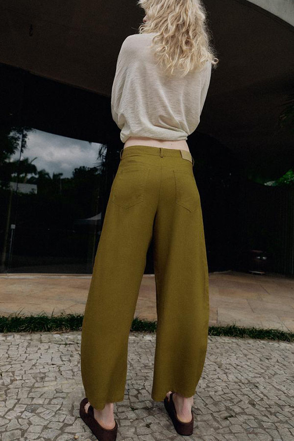 Rosabelle Linen Blend Mid Rise Pocket Loose Balloon Pants-consonak